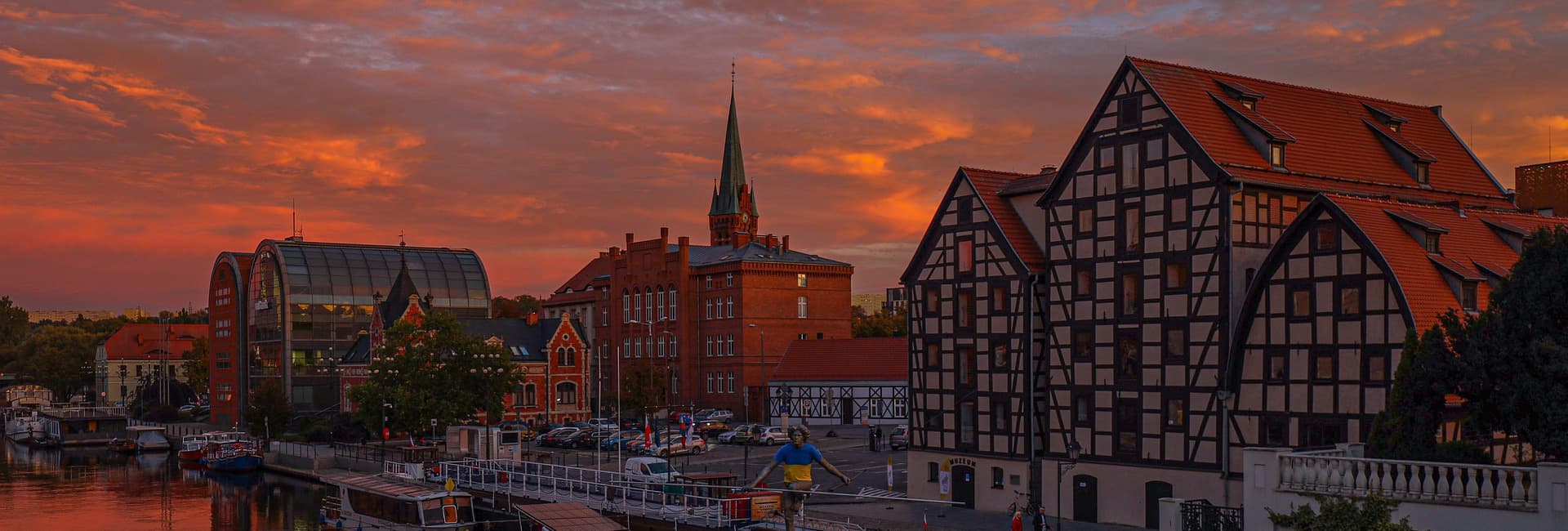 Bydgoszcz cityscape